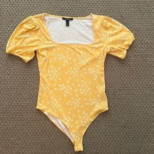 Flower Knit Bodysuit